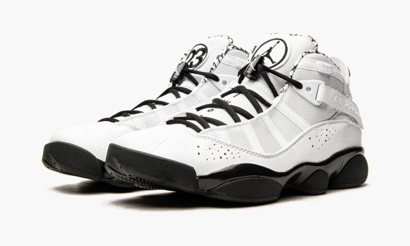 Nike Air Jordan 6 Rings 'Motorsport' Miesten Kengät Valkoinen Metal Kultaiset Mustat | 635GHEYDT