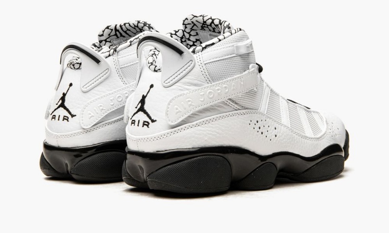 Nike Air Jordan 6 Rings 'Motorsport' Miesten Kengät Valkoinen Metal Kultaiset Mustat | 635GHEYDT