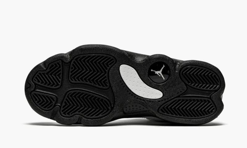 Nike Air Jordan 6 Rings PS 'Black / White' Lasten Kengät Valkoinen Mustat Metal Kultaiset | 126ZMFJIG