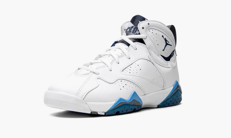 Nike Air Jordan 7 Retro BG 'French Blue' Lasten Kengät Valkoinen | 016SRGNCM