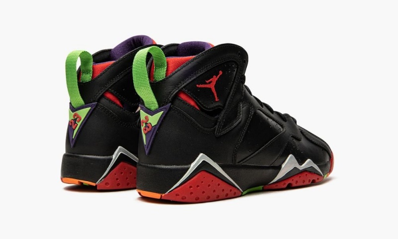 Nike Air Jordan 7 Retro BG 'Marvin The Martian' Lasten Kengät Mustat | 823CZWGQH