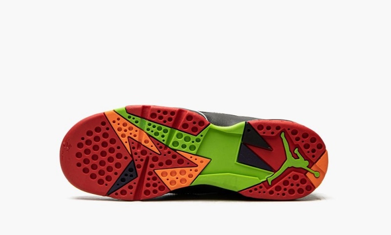 Nike Air Jordan 7 Retro BG 'Marvin The Martian' Lasten Kengät Mustat | 823CZWGQH