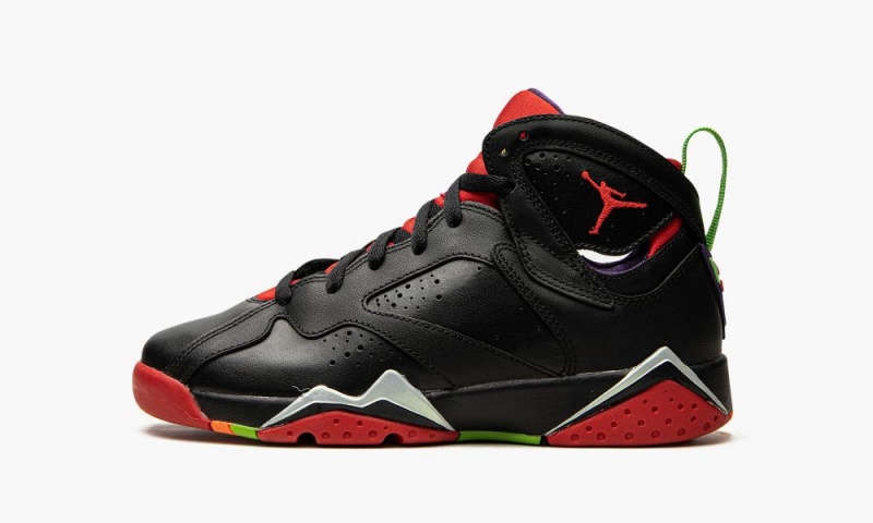 Nike Air Jordan 7 Retro BG \'Marvin The Martian\' Lasten Kengät Mustat | 823CZWGQH