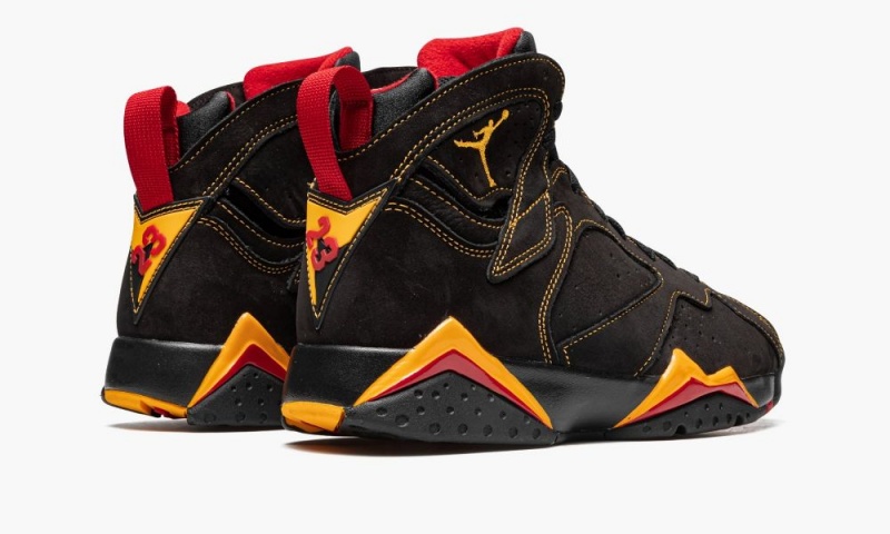 Nike Air Jordan 7 Retro 'Citrus 2022' Miesten Kengät Mustat Oranssi Punainen | 418DZLBNJ