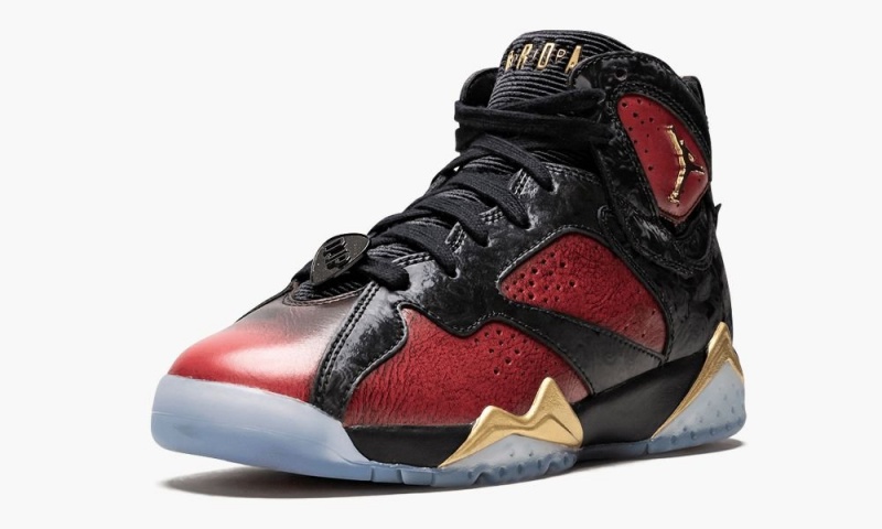Nike Air Jordan 7 Retro DB BG 'Doernbecher' Lasten Kengät Mustat Metal Kultaiset | 632RKXWEZ