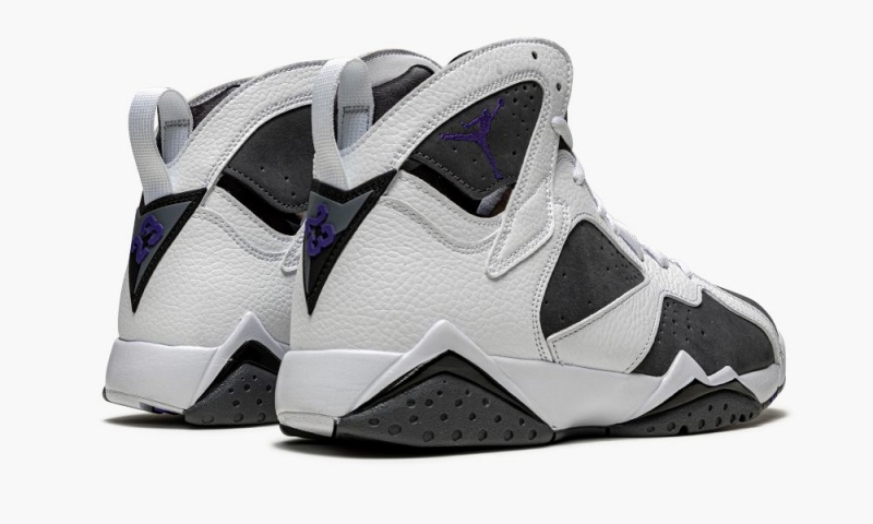 Nike Air Jordan 7 Retro 'Flint 2021' Miesten Kengät Valkoinen Harmaat Mustat | 756ABTGMV