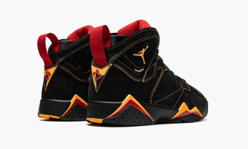 Nike Air Jordan 7 Retro GS 'Citrus 2022' Lasten Kengät Mustat Oranssi Punainen | 218JHNUIY