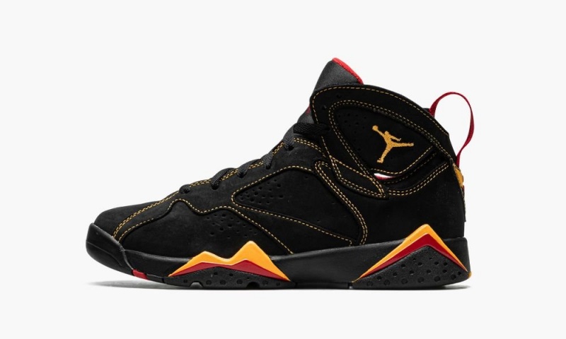Nike Air Jordan 7 Retro GS \'Citrus 2022\' Lasten Kengät Mustat Oranssi Punainen | 218JHNUIY
