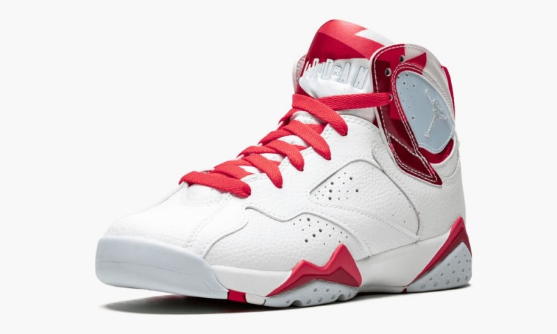 Nike Air Jordan 7 Retro GS 'Topaz Mist' Lasten Kengät Valkoinen Punainen | 816HGPKZX