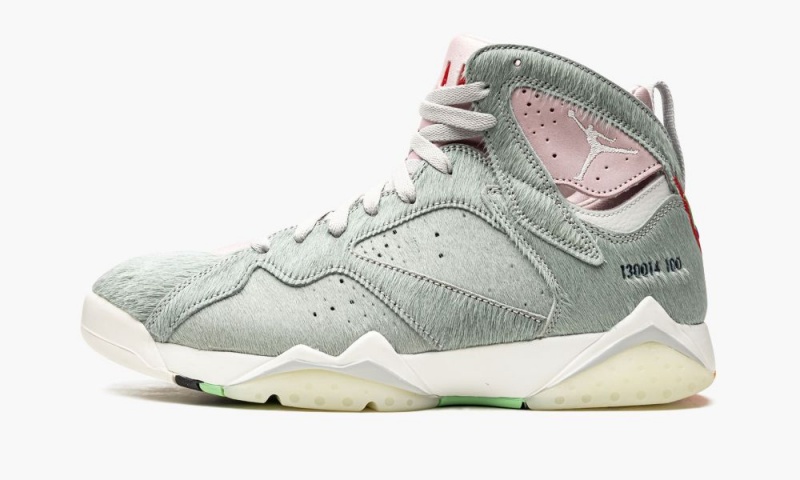 Nike Air Jordan 7 Retro \'Hare 2.0\' Miesten Kengät Harmaat Pinkki Valkoinen | 839ASDLUB