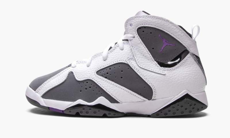 Nike Air Jordan 7 Retro PS \'Flint 2021\' Lasten Kengät Valkoinen Harmaat | 496LXDATJ