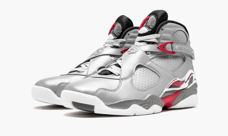 Nike Air Jordan 8 'Reflections of a Champion' Miesten Kengät Hopea | 357TQGSCA