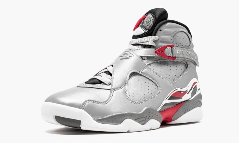Nike Air Jordan 8 'Reflections of a Champion' Miesten Kengät Hopea | 357TQGSCA