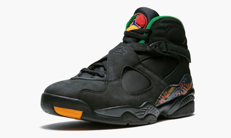Nike Air Jordan 8 Retro 'Air Raid' Miesten Kengät Mustat Vihreä | 450ZWETMI