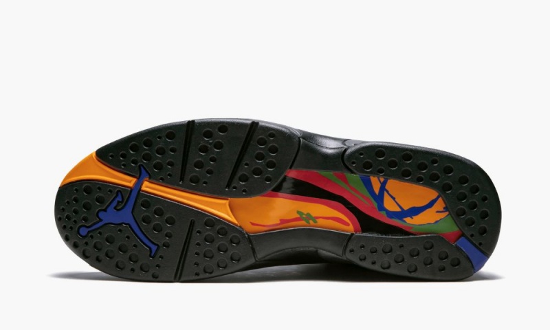 Nike Air Jordan 8 Retro 'Air Raid' Miesten Kengät Mustat Vihreä | 450ZWETMI
