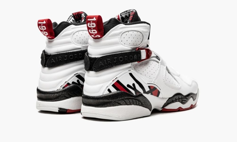 Nike Air Jordan 8 Retro BG 'Alternate' Lasten Kengät Valkoinen Punainen | 865EBFXDY