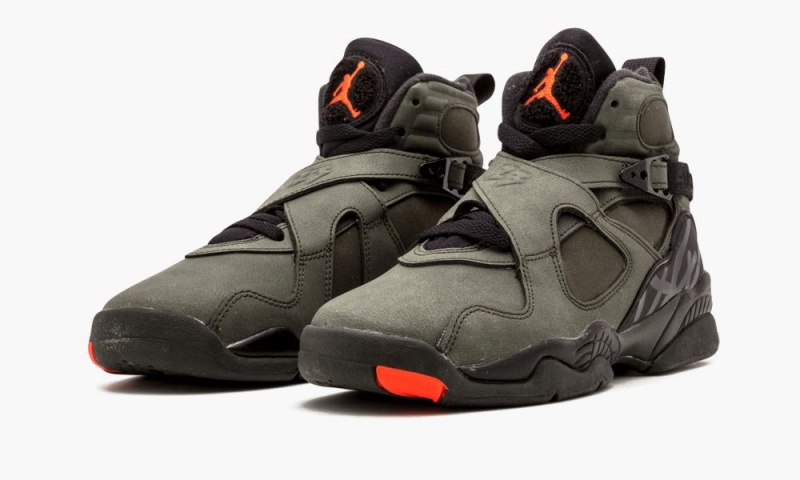 Nike Air Jordan 8 Retro BG 'Take Flight' Lasten Kengät Oranssi Mustat | 390XLEOAG
