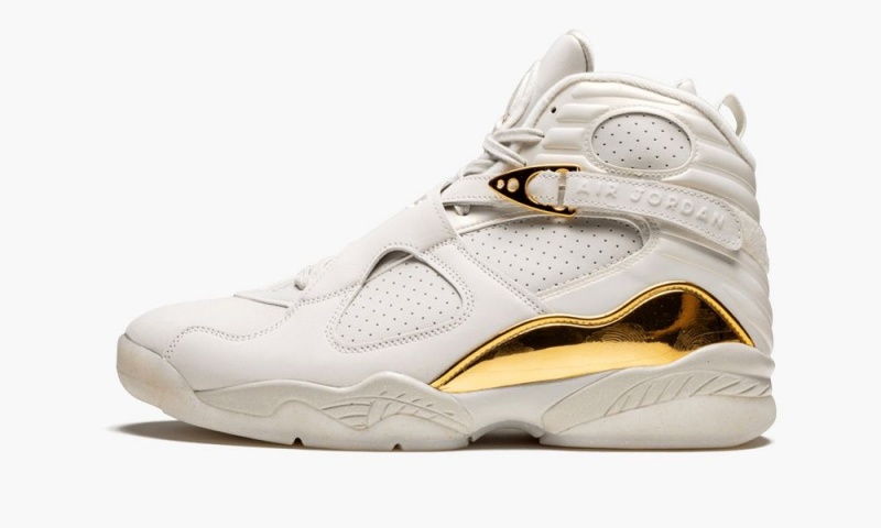 Nike Air Jordan 8 Retro C&C 'Trophy' Miesten Kengät Vaaleanbeige Metal Kultaiset Valkoinen | 630RHSCWQ