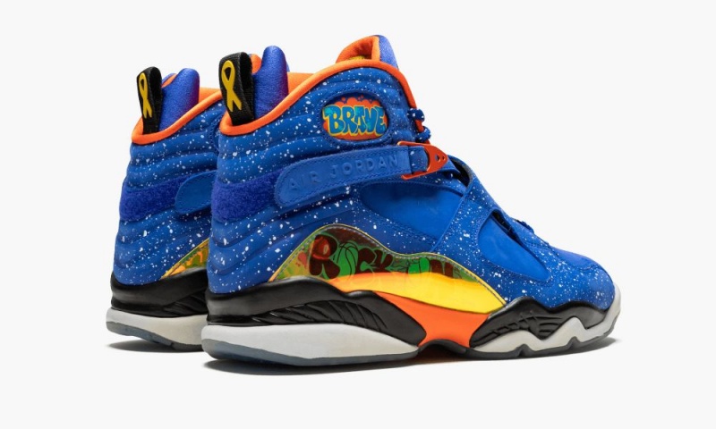 Nike Air Jordan 8 Retro DB 'Doernbecher' Miesten Kengät Sininen Oranssi | 914NESQBF