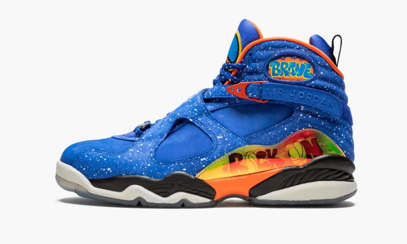 Nike Air Jordan 8 Retro DB \'Doernbecher\' Miesten Kengät Sininen Oranssi | 914NESQBF
