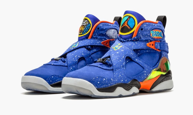 Nike Air Jordan 8 Retro DB (GS) 'Doernbecher' Lasten Kengät Sininen Oranssi | 027JIZDXB