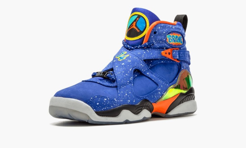 Nike Air Jordan 8 Retro DB (GS) 'Doernbecher' Lasten Kengät Sininen Oranssi | 027JIZDXB