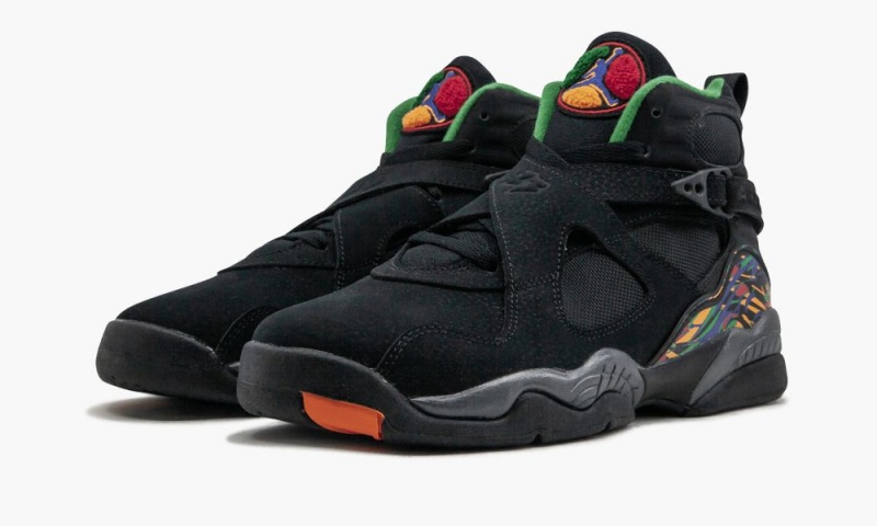 Nike Air Jordan 8 Retro (GS) 'Air Raid' Lasten Kengät Mustat Vaalean | 123XHNJIY