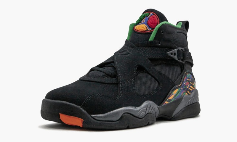 Nike Air Jordan 8 Retro (GS) 'Air Raid' Lasten Kengät Mustat Vaalean | 123XHNJIY