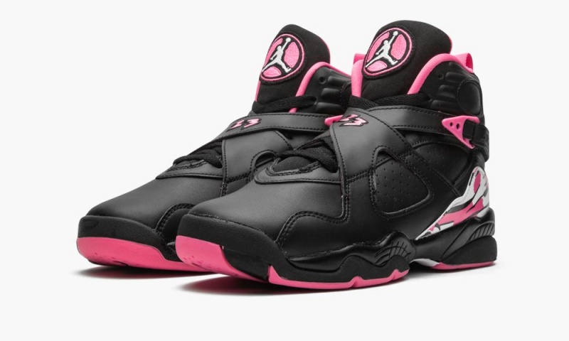 Nike Air Jordan 8 Retro GS 'Pinksicle' Lasten Kengät Valkoinen Mustat Pinkki | 782OLPRSE