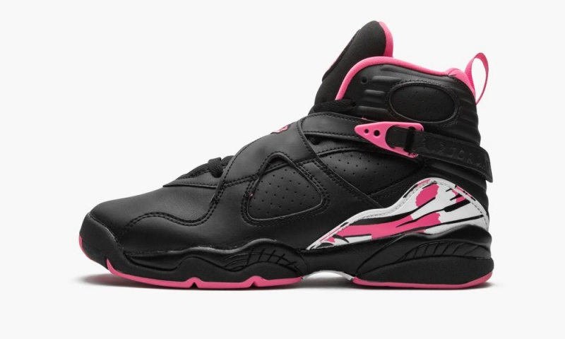 Nike Air Jordan 8 Retro GS \'Pinksicle\' Lasten Kengät Valkoinen Mustat Pinkki | 782OLPRSE
