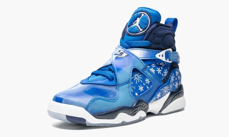 Nike Air Jordan 8 Retro (GS) 'Snowflake' Lasten Kengät Syvä Sininen Sininen Valkoinen | 920KFQCSN