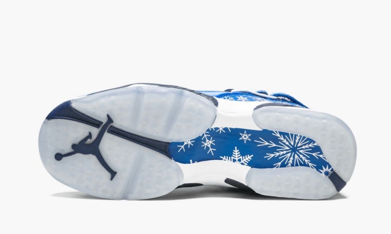 Nike Air Jordan 8 Retro (GS) 'Snowflake' Lasten Kengät Syvä Sininen Sininen Valkoinen | 920KFQCSN