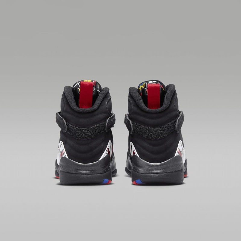 Nike Air Jordan 8 Retro Lasten Kengät Mustat Valkoinen Punainen | 013WQYPEH