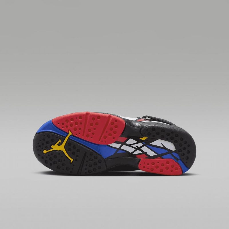 Nike Air Jordan 8 Retro Lasten Kengät Mustat Valkoinen Punainen | 013WQYPEH