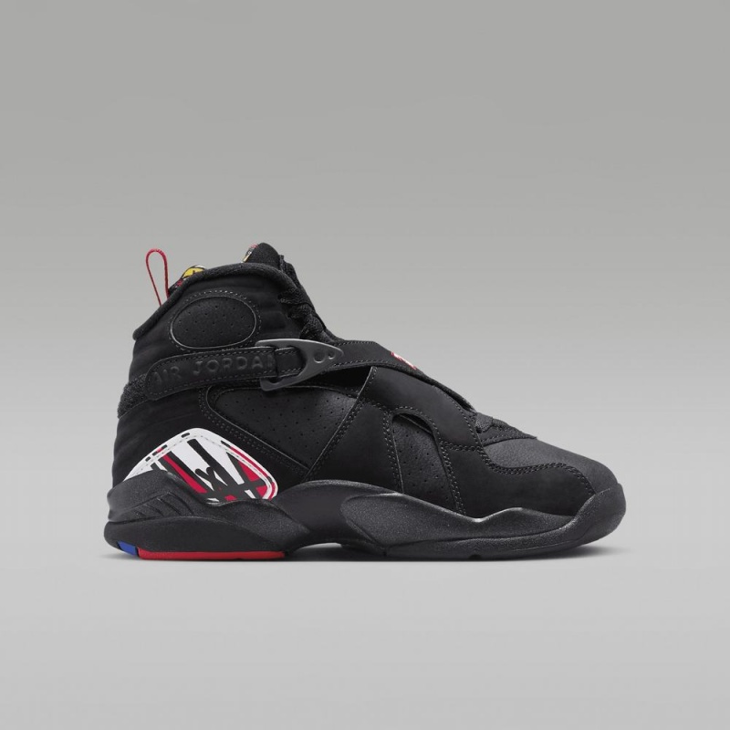 Nike Air Jordan 8 Retro Lasten Kengät Mustat Valkoinen Punainen | 013WQYPEH
