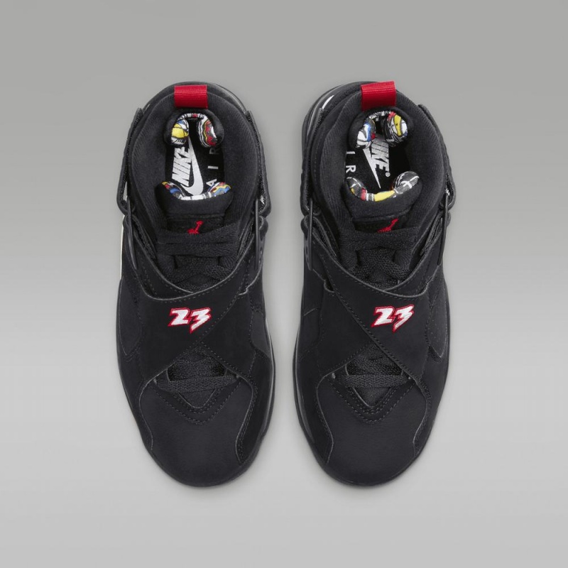 Nike Air Jordan 8 Retro Lasten Kengät Mustat Valkoinen Punainen | 013WQYPEH