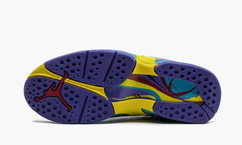 Nike Air Jordan 8 Retro 'White Aqua' Naisten Kengät Valkoinen Punainen Vaalean | 451XRNDSC