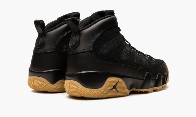 Nike Air Jordan 9 Boot 'Black / Gum'' Miesten Kengät Mustat | 571MTYIAR
