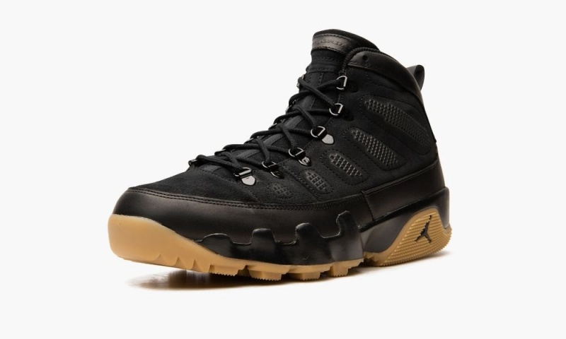 Nike Air Jordan 9 Boot 'Black / Gum'' Miesten Kengät Mustat | 571MTYIAR