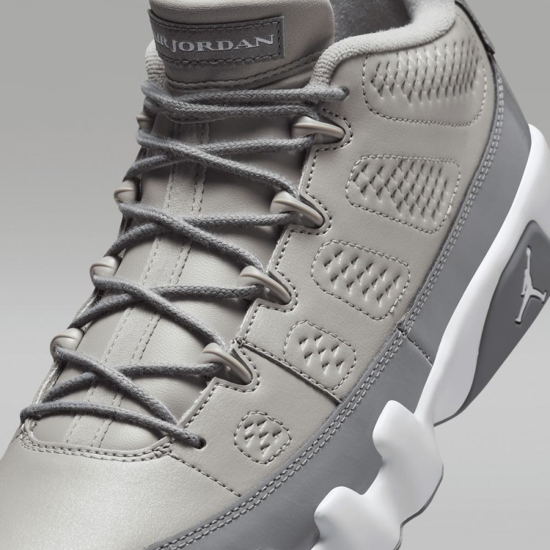 Nike Air Jordan 9 G Miesten Kengät Harmaat Valkoinen | 834XQTMGE