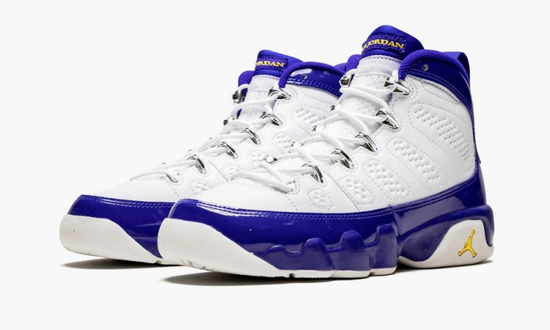 Nike Air Jordan 9 Retro BG Lasten Kengät Valkoinen Keltainen | 214FMWPVO