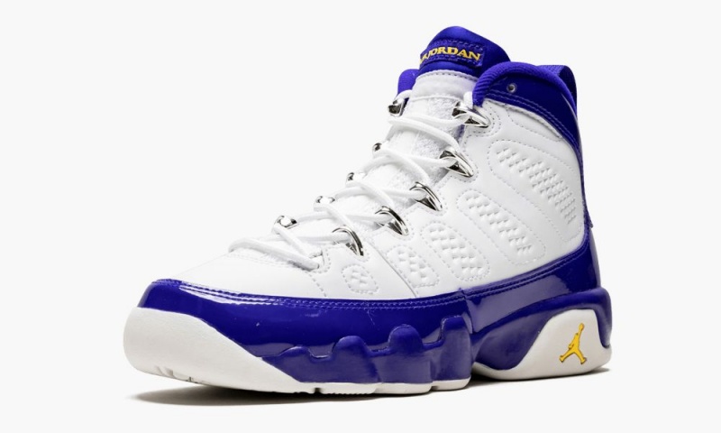 Nike Air Jordan 9 Retro BG Lasten Kengät Valkoinen Keltainen | 214FMWPVO