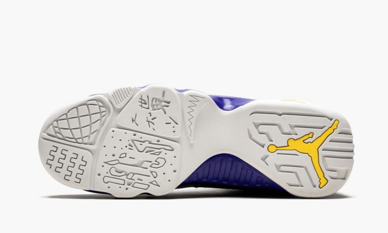 Nike Air Jordan 9 Retro BG Lasten Kengät Valkoinen Keltainen | 214FMWPVO