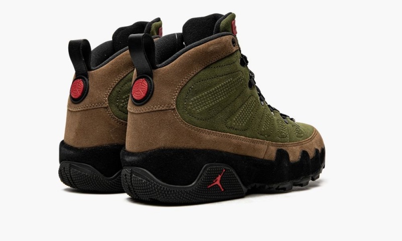 Nike Air Jordan 9 Retro Boot 'Beef and Broccoli' Miesten Kengät Ruskea Oliivinvihreä | 654QOKXEJ