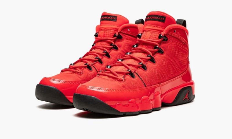 Nike Air Jordan 9 Retro GS 'Chile Red' Lasten Kengät Punainen Mustat | 678LETFAS