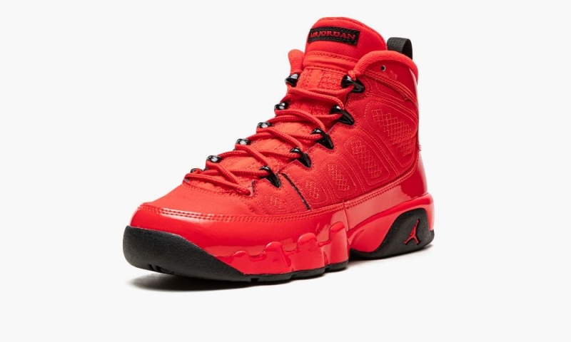 Nike Air Jordan 9 Retro GS 'Chile Red' Lasten Kengät Punainen Mustat | 678LETFAS