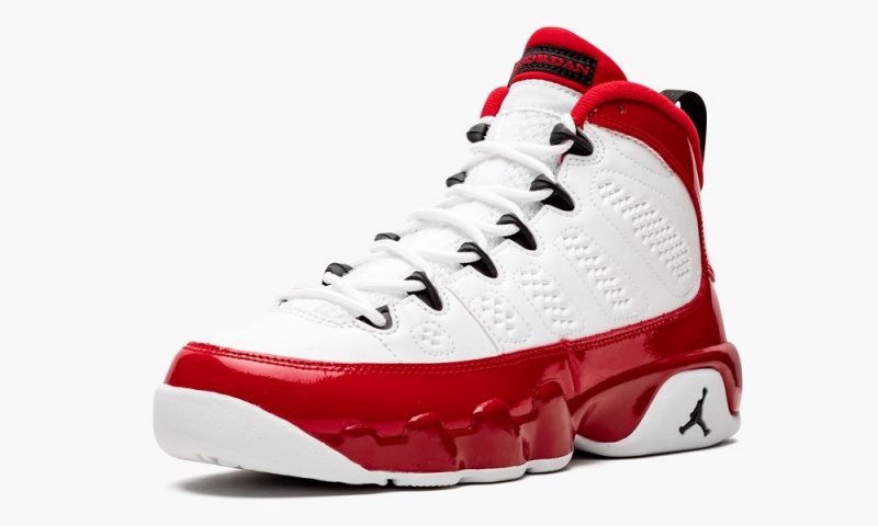 Nike Air Jordan 9 Retro GS 'Gym Red' Lasten Kengät Valkoinen Mustat Punainen | 815UCYGRT