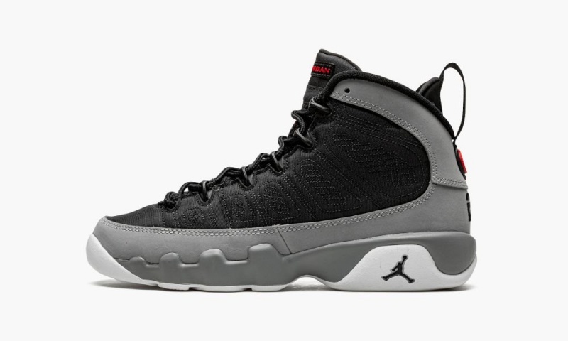 Nike Air Jordan 9 Retro GS \'Particle Grey\' Lasten Kengät Mustat Punainen | 580PAEJVW