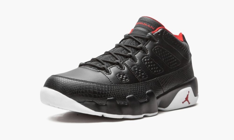 Nike Air Jordan 9 Retro Low Miesten Kengät Mustat Punainen Valkoinen | 180UAIRWF