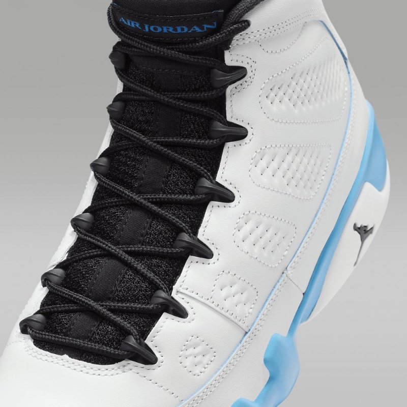 Nike Air Jordan 9 Retro Miesten Kengät Valkoinen Tummansininen Mustat | 751SDGMBN